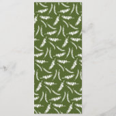 ノッテッドパームツリートロピカルデスティネーションウェディング プログラム (裏面)