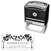 ノッテッドラブツリーズ&ブランチ素朴庭園の結婚式 セルフインキングスタンプ (インサイチュ)