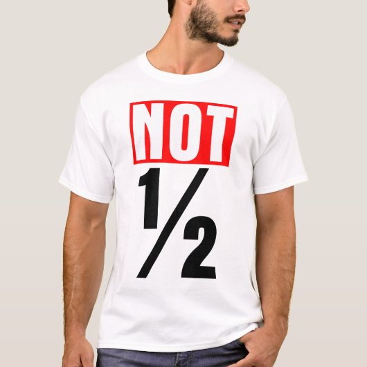ノットハーフ Tシャツ (正面)