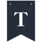 ノットバント図解入りの、写真付きのバナーフラグ – 海軍 バンティングフラッグ (第2の旗)