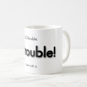 ノットラブル!マグカップ コーヒーマグカップ (正面右)
