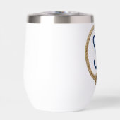 ノットロープフレーム内のモノグラム (正面)