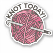 ノット今日クロシェ防水 シール (正面)