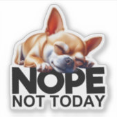 ノッペノットトゥデイチワワ シール (正面)