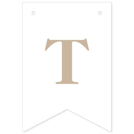 ノッ図解入りの、写真付きのトバンティングバナーフラグ – Tan バンティングフラッグ (第2の旗)