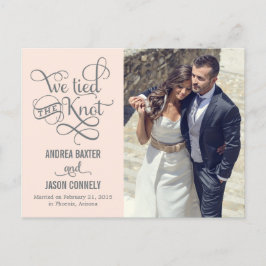 ノッ大切ク結婚の発表 – ライトピーチ 案内ポストカード