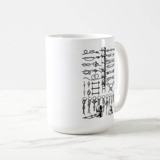 ノッ航海のトグラフヴィンテージ コーヒーマグカップ (正面右)