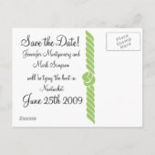 ノッ航海のト日付の保存 案内ポストカード (裏面)