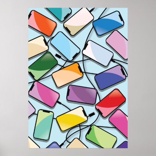 ノッ頭が切れるチ付き電話 ポスター (正面)