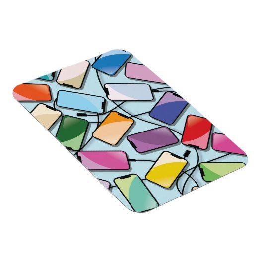 ノッ頭が切れるチ付き電話 マグネット (右側)