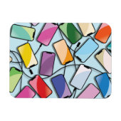 ノッ頭が切れるチ付き電話 マグネット (横)