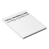 ノテおもしろいパギフトユニークアイディアの女性ジョーク ノートパッド (アングル)