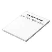 ノテおもしろいパギフトユニークアイディアオフィスのユーモア ノートパッド (回転)