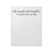 ノテおもしろいパギフト事務所ユーモアユニークギフトアイディア ノートパッド (回転)