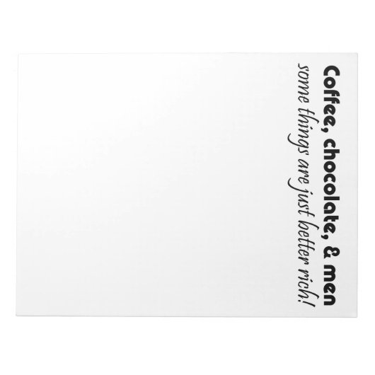 ノテおもしろいパギフト女性のオフィスのユーモアのギフト ノートパッド (正面)