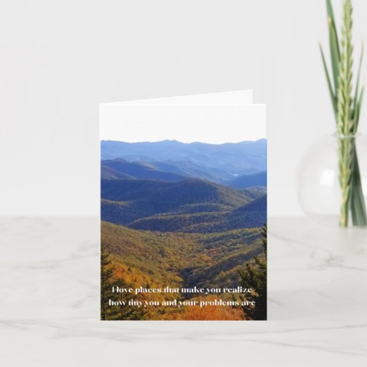 ノテカードの場所が好き ノートカード (正面)