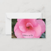 ノテカードの確認カード。 ノートカード (裏面)