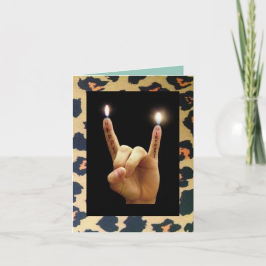 ノテカードハッピーバースデー カード (正面)