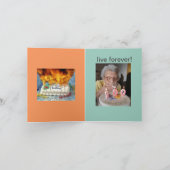 ノテカードハッピーバースデー カード (内部)