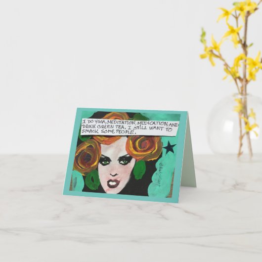 ノテカード カード (黄色い花)