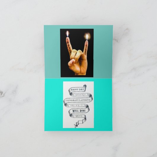 ノテカード、招待 – 誕生日 カード (内部)