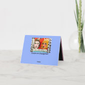 ノテカード – 私たちは長い間友達だった カード (裏面)