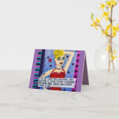 ノテカード – 私はその妄想期にいる カード (黄色い花)