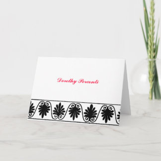 ノテパーソナライズされたカード ノートカード