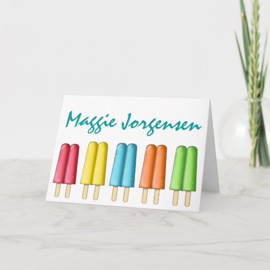 ノテパーソナライズされたカード/招待状- SRF ノートカード (正面)