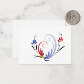 ノテ空白のク ノートカード (正面/裏面インサイチュ)