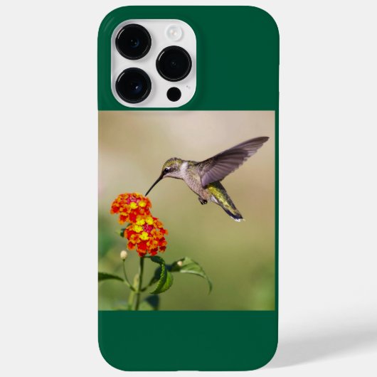 ノドアカハチドリ Case-Mate iPhoneケース (裏面)