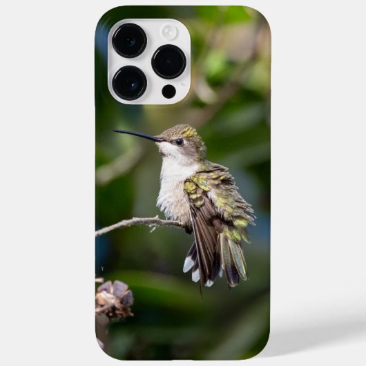 ノドアカハチドリ Case-Mate iPhoneケース (裏面)