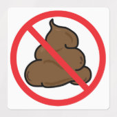 ノドッグウンチスクエア ラベル (デザイン2)