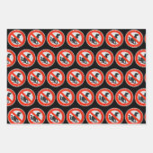 ノドッグウンチプーサインノベルティ ラッピングペーパーシート (正面2)