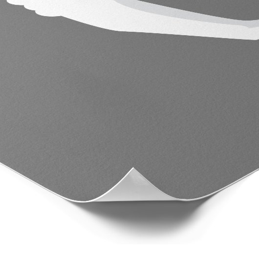 ノドラマラマウォールアートイラストレーション ポスター (角)