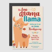 ノドラマラマ感謝祭CRM招待状磁石 マグネット招待状 (正面/裏面)