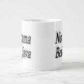 ノドラマ引用文ハーフ文字 ジャンボコーヒーマグカップ (正面)