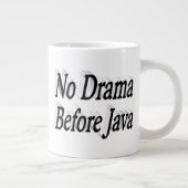 ノドラマ引用文ハーフ文字 ジャンボコーヒーマグカップ (右)