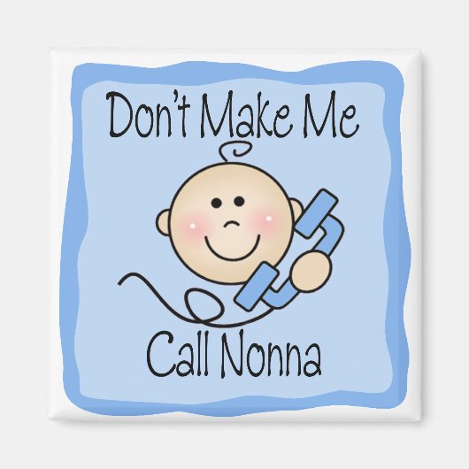 ノナおもしろいーと呼ばせてはいけない マグネット (正面)