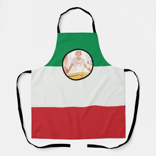 ノナイタリアンカスタムフォトソースデイエプロン エプロン (正面)