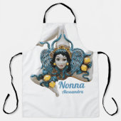 ノナエプロントリナカリシチリアシチリアスリーレッグシンボル エプロン (正面)