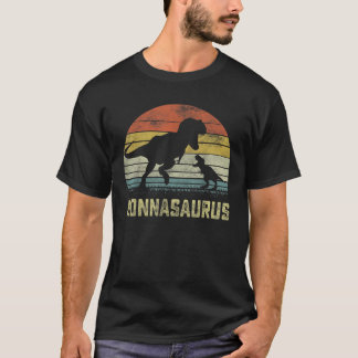 ノナザウルスTレックス恐竜ノナサウラスファミリーマット Tシャツ