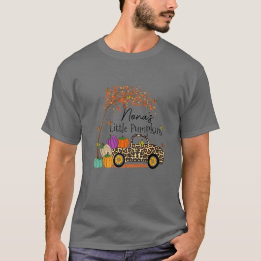 ノナズリトルカンプキンハロウィーン秋 Tシャツ (正面)