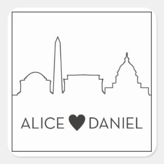 ノナンのステッカー1 スクエアシール