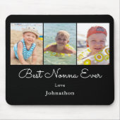 ノナ最高のおばあちゃんフォトコラージュマウスパッド マウスパッド (正面)