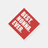 ノナ最高のエバイタリアンナパーティー スタンダードカクテルナプキン (角)