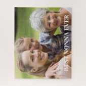 ノナ最高の祖母フォトパズル ジグソーパズル (縦)
