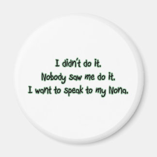 ノナ話に行く マグネット