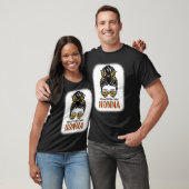 ノナ賛美ヒョウのメッシBun Moteと呼ばれる Tシャツ (ユニセックス)