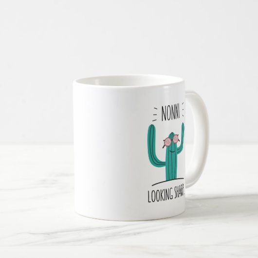 ノニイタリアン祖母おばあちゃんギフトアイディア コーヒーマグカップ (正面右)